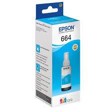 Epson EcoTank 664 cyan réservoir original