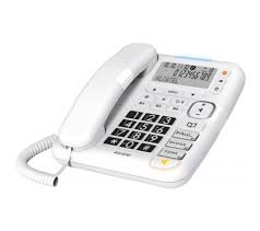 Téléphone filaire Alcatel blanc
