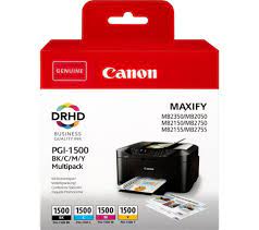 Canon Multi pack de cartouches d'encre PGI-1500 BK/C/M/Y