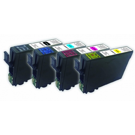 4 cartouches compatibles EPSON 604XL ananas