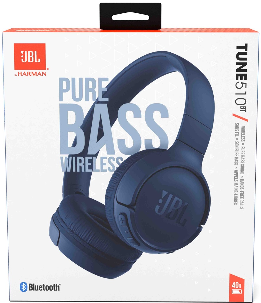 Casque Bluetooth JBL TUNE 510 bleu