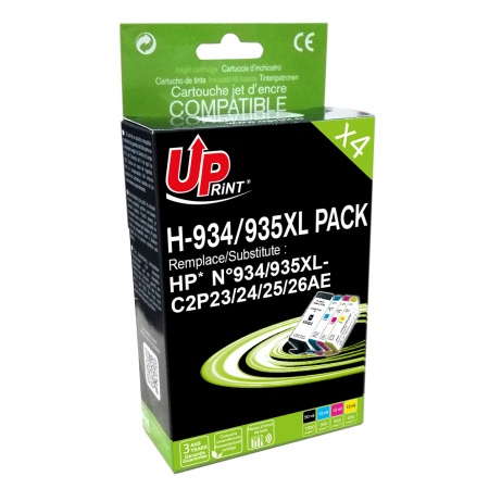 4 Cartouches compatibles HP 934-935 XL