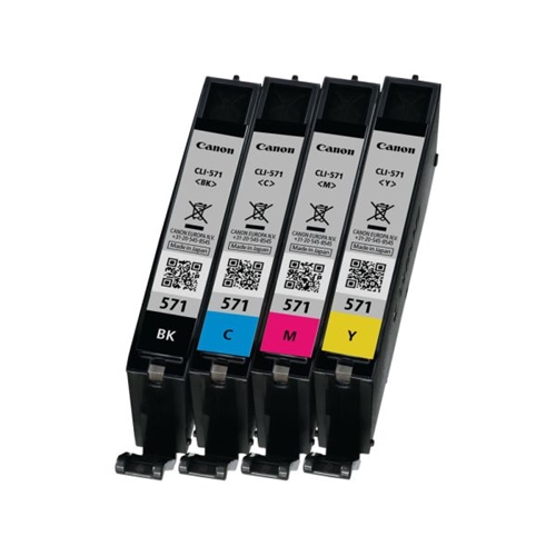 Canon CLI-571 C/M/Y/BK Multipack Pack de 4