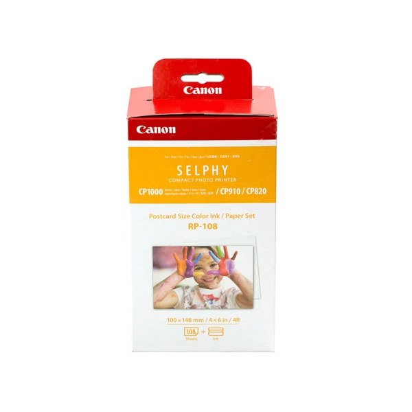 Canon RP 108 - Cartouche d'Encre/Kit Papier - 108 Feuilles