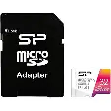 Carte mémoire flash 32 Go + (adaptateur)