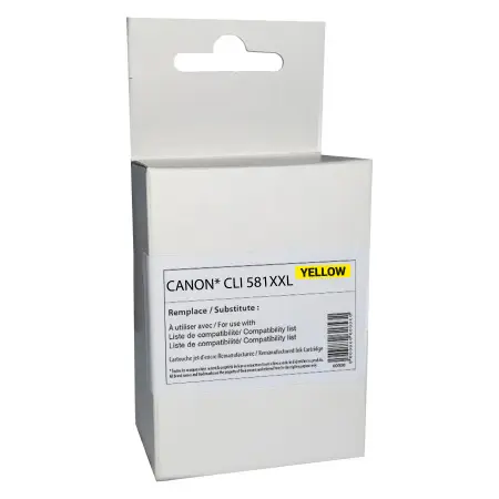 Cartouche compatible 581 xl yellow 