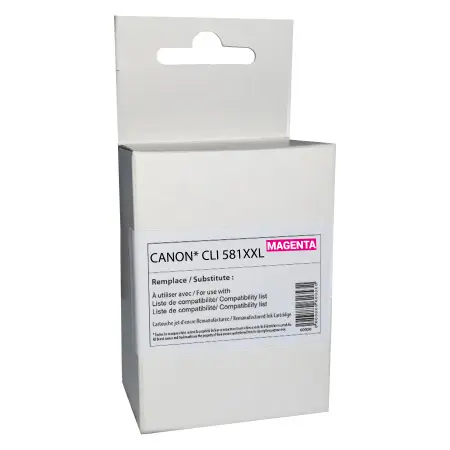 Cartouche compatible 581 xl magenta 
