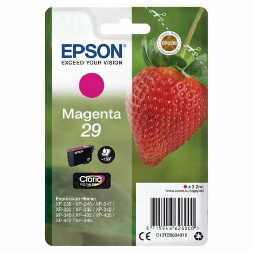 Cartouche T29 MAGENTA fraise
