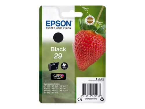 Cartouche T29 noire fraise 