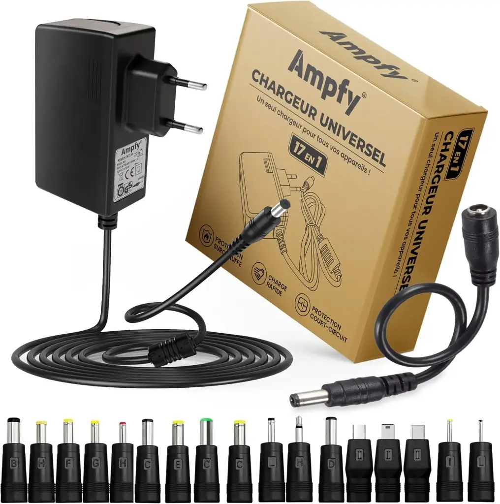  Chargeur secteur 17 en 1 | Alimentation 5 V