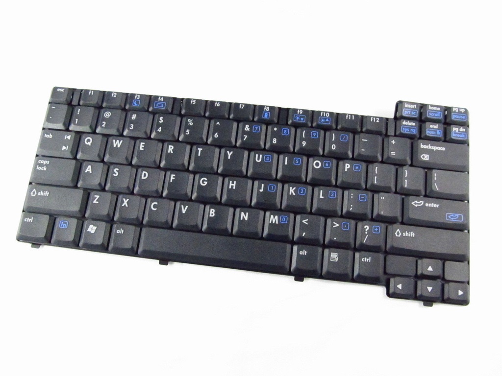 Clavier occasion Azerty Français pour HP COMPAQ NX6310 NX6320 NC6130 Series, Model: NSK-C6A0F 405963-051 416039-051, P/N: 9J.N7182.A0F, Noir / Black