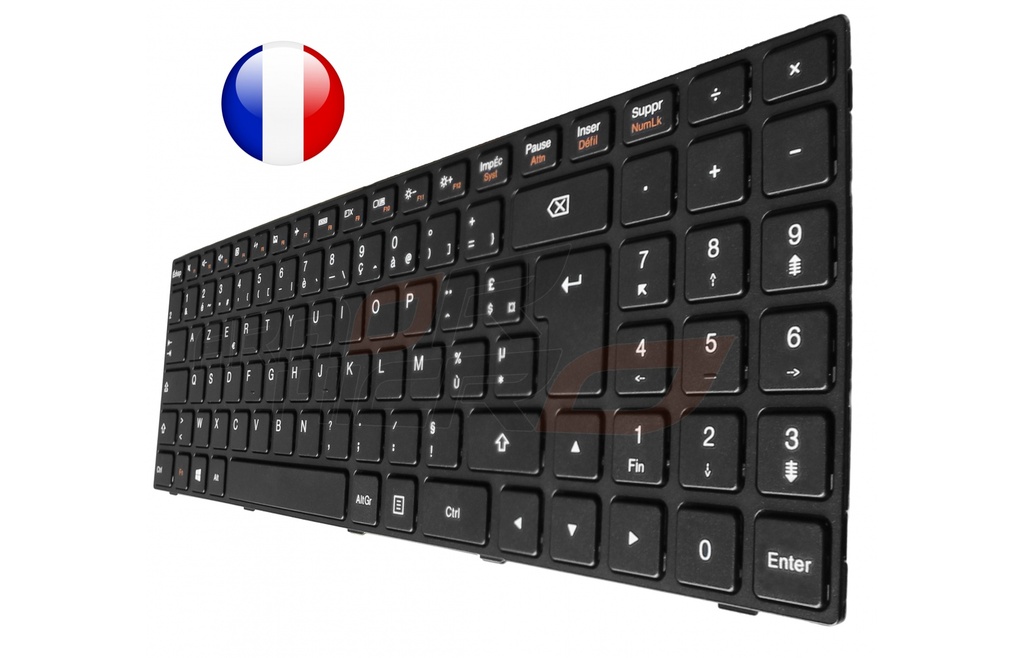 Clavier AZERTY pour MSI Megabook K710KB058744