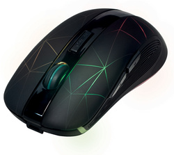 Souris sans fil optique, noir, illuminé