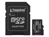 Carte mémoire microSDXC 128 Go, adaptateur SD inclus