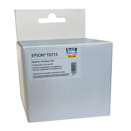 4 couleurs Guépard T0715 compatible