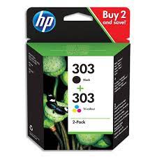 Pack de Cartouche HP 303 Noir / couleur