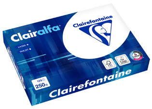 Papier blanc Clairefontaine A4 160g - 250 f.