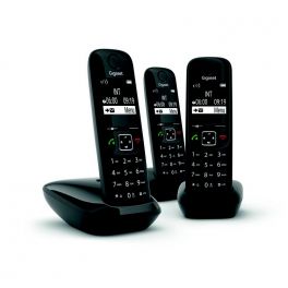 Téléphone fixe GIGA AS 690 TRIO NOIR