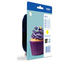 Brother LC-123YBP cartouche d'encre Original Jaune