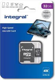Carte mémoire MICROSDHS 32 GB