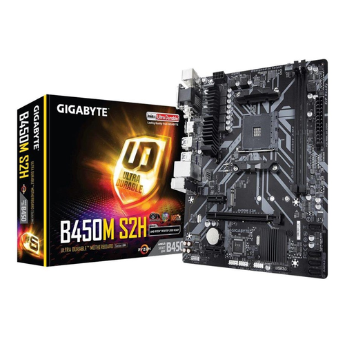 Carte mère GIGABYTE GA-B450M-S2H