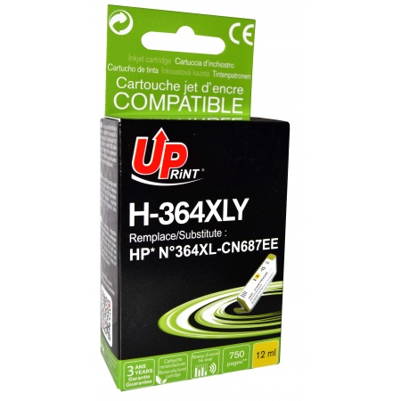 Cartouche compatible HP 364XL yellow