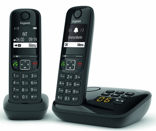 [telfil3] Téléphone sans Fil GIGASET GIGA AS690 A DUO NOIR