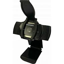 [webcam3] Webcam Verbatim full hd 1080p 2560 x 1440 pixels USB 2.0 Noir