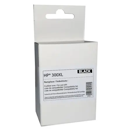 [upnh300n] CARTOUCHE COMPATIBLE HP 300XL noir