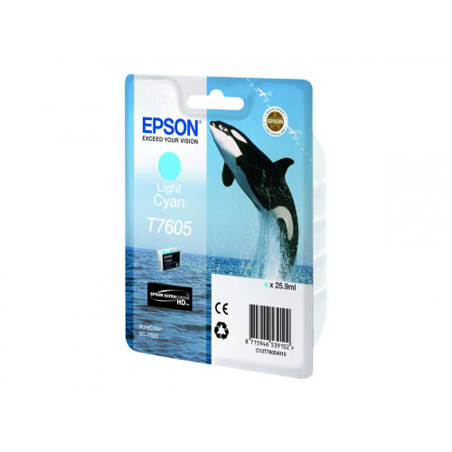 [EPST7605] EPSON CARTOUCHE CYAN CLAIR T7605
