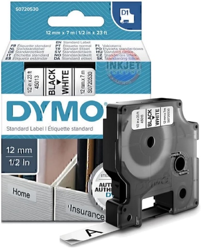 [ruban1] DYMO D1 étiquettes autocollantes