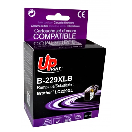 [upb229] Cartouche compatible BROTHER LC229XL NOIR