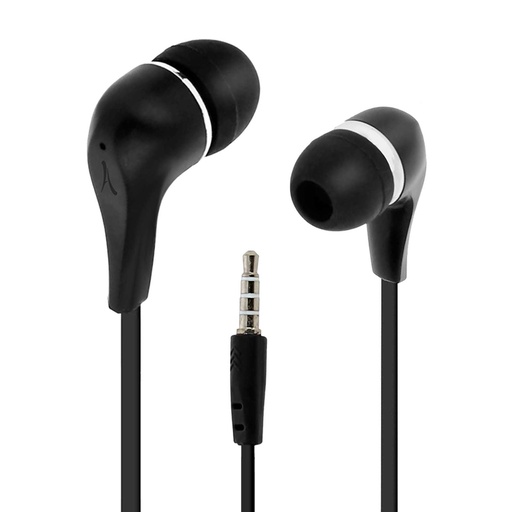 [son32] kit pieton intra auriculaire noir