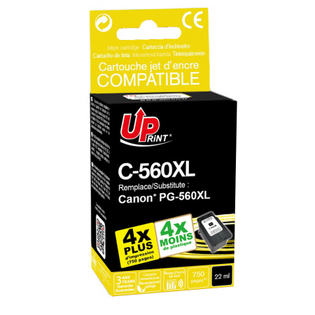 [upc560] CARTOUCHE REMANUFACTUREE CANON PG560XL