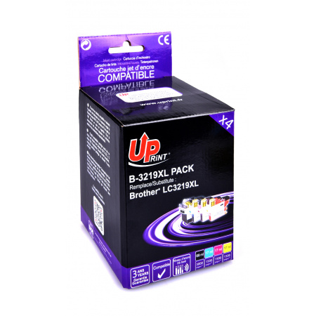[UPB321] 4 cartouches compatibles BROTHER LC3219XL