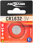 [pile1632] 1 Pile bouton CR1632, 3V, lithium