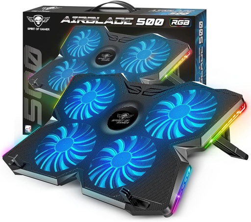 [refroid1] Spirit Of Gamer, Refroidisseur PC Portable 10" à 17"