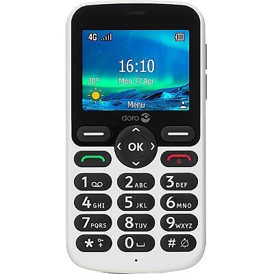 [tel10] Téléphone DORO LEVAL10 ROUGE