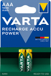 [pileAAA] VARTA 2 Piles NiMH "Rechargeable Accu", Micro (AAA), 1.000 mAh