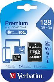 [memsd128g] Carte Mémoire 128Go adapt