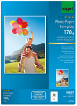 [papho5] sigel 20f Papier photo jet d'encre Everyday, format A4