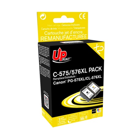 2 Cartouches compatibles CANON PG575XL-CL576XL – uprint