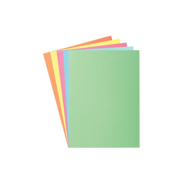100 sous-chemises 60g A4 couleurs assorties