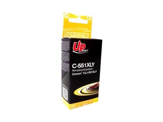 CARTOUCHE COMPATIBLE AVEC CANON CLI-551XL Y – uprint