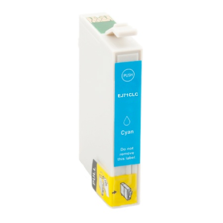 Cartouche compatible EPSON T0712 cyan – neutre