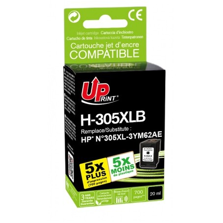 Cartouche compatible hp305 xl black – uprint