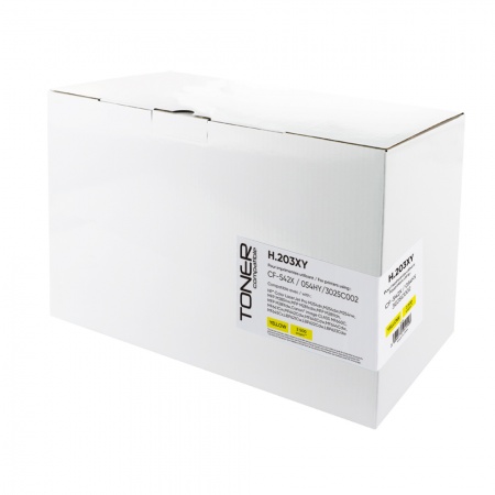 Toner compatible HP CF540X H.203X yellow – neutre