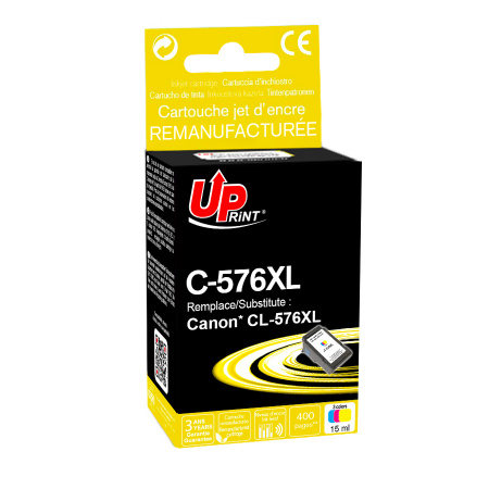 Cartouche compatible canon 576 xl couleur – uprint