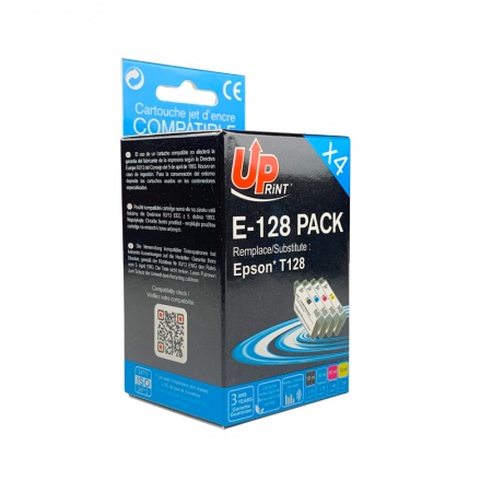 PACK 4 CARTOUCHES COMPATIBLES T128 – uprint
