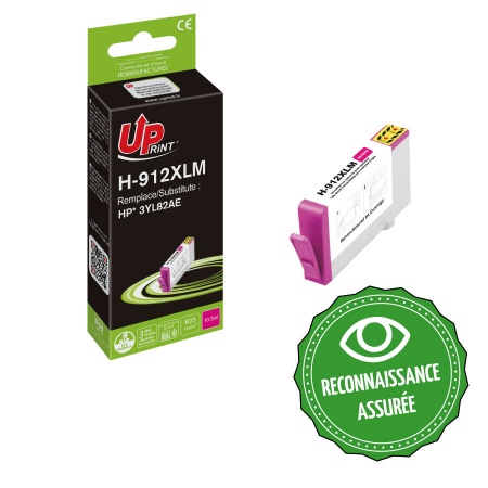 Cartouche compatible hp 912 magenta – uprint